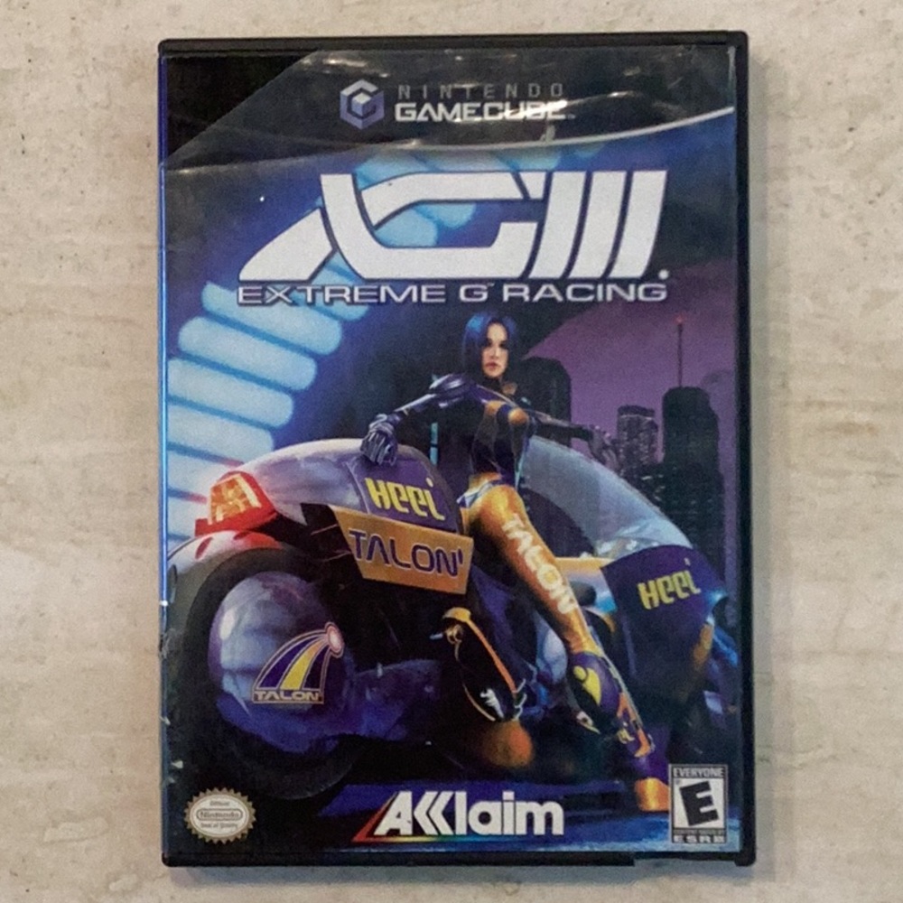 XG3 Extreme G Racing 3 Nintendo GameCube Game Complete XGIII